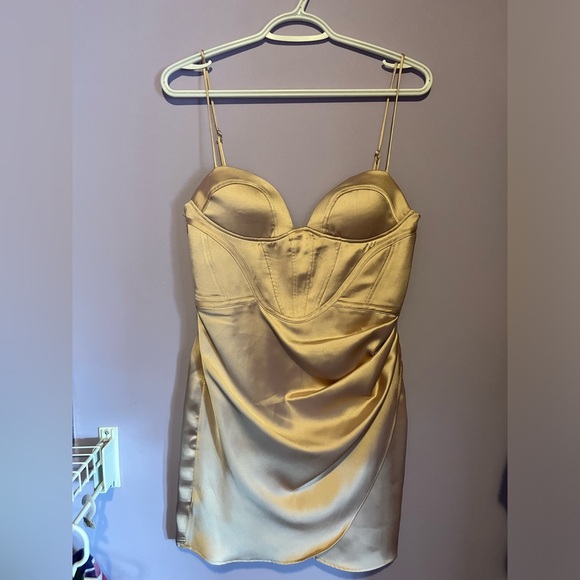 ZARA Pink corset dress - Picture 2 of 4